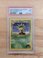 2000 Pokemon Gym Heroes 1st Edition Erika's Exeggutor 44/132 PSA 9 Mint