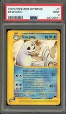 Pokemon Dewgong Skyridge NON Holo Rare #7 PSA 9 Mint