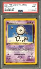 Pokemon Neo Revelation 1st Edition Unown B 39/64 PSA 9