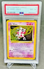 PSA 8 - 1999 Pokemon Jungle MR. MIME-HOLO #6  (8971)