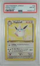 Pokémon 1999 Jungle 1ST EDITION WIGGLYTUFF 32/64 PSA 8 NM-MT RARE