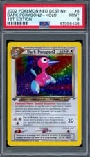 PSA 9 Pokemon 2002 Neo Destiny 1st Edition Dark Porygon2 Holo #8