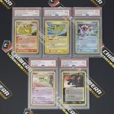 PSA 9 MINT Flareon - Jolteon - Vaporeon - Espeon - Umbreon Gold Star Pokemon Eng