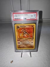 Pokémon Kabutops 24/62 Fossil Regular Unlimited PSA 8 Pop 116