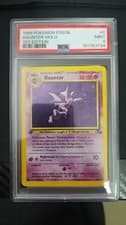 Pokémon Haunter 6/62 Fossil 1st Edition Holo Rare 1999 PSA 9