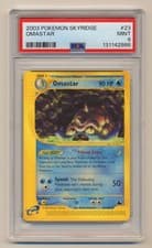 PSA 9 Pokemon Skyridge Rare Omastar 23/144 MINT Condition!!