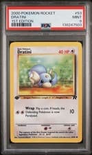 PSA 9 Pokemon 2000 1st Edition Team Rocket Dratini #53