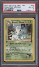 Giovanni's Nidorina Pokemon Gym Challenge 1st Edition #44 PSA 8