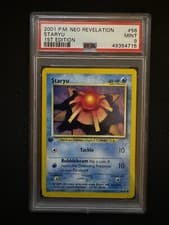 Staryu 56/64 2001 Pokemon Neo Revelation 1st Edition PSA 9 Mint 🌊⭐️