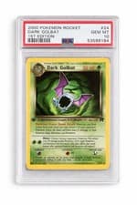 Pokémon 2000 Team Rocket Dark Golbat 1st Edition PSA 10 Rare 24/82 English