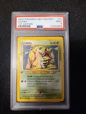PSA 9 Pokémon TCG Ledyba Neo Destiny 71 Regular 1st Edition Common