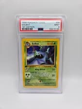 Pokemon PSA 9 MINT Golbat 1st Edition | 34 | Fossil TCG
