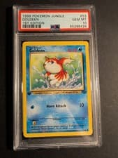 PSA 10 GEM MINT 1999 POKEMON JUNGLE 1ST EDITION - GOLDEEN #53 ENGLISH