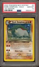 Pokémon - Dark Donphan Holo Neo Destiny 1st Edition #3 PSA 10
