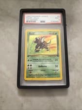 Pokémon TCG Pinsir Holo Rare 1st Edition WOTC Jungle Card 9/64 PSA 9 MINT