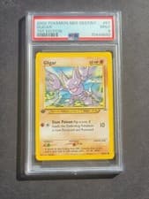 Pokemon PSA 9 1ST EDITION GLIGAR 67/105 NEO DESTINY SET NON HOLO - MINT
