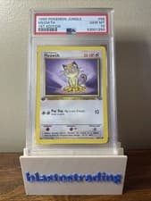1999 Pokémon Jungle Meowth #56 1st Edition PSA 10