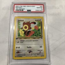 2001 Pokemon Neo Discovery 1st Edition #63 Sentret PSA 10 GEM MINT