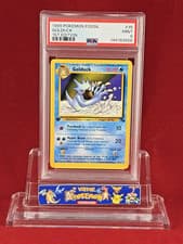 1999 Pokemon 1st Edition Fossil GOLDUCK  #35 Card Freshly Graded PSA 9