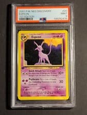 Pokemon PSA 9 1ST EDITION ESPEON 20/75 NEO DISCOVERY NON HOLO RARE