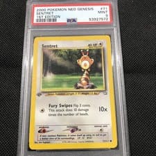 2001 Pokemon Neo Genesis 1st Edition Sentret #71 PSA 9