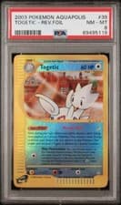 2003 Pokemon Aquapolis 39 Togetic Reverse Foil PSA 8