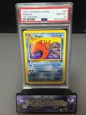 Pokemon Card Kingler 38/62 1st Edition Fossil Set PSA 10 GEM MINT