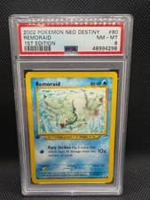 Pokemon Remoraid 1st Edition 80/105 - Neo Destiny - PSA 8
