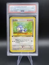 PSA 9 MINT Dratini Team Rocket 1st Edition 2000 Pokemon WOTC 53/82