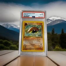1999 Pokémon Fossil TCG 1st Edition #50 Kabuto Is King 👑 Graded PSA 8 Near Mint