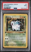 PSA 9 Mint 1999 POKEMON JUNGLE 1ST EDITION #57 Nidoran