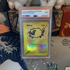 Mareep 119/165 Expedition Base Set Reverse Holo PSA 9