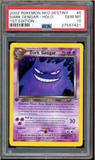 Pokémon - Dark Gengar Holo Neo Destiny 1st Edition #6 PSA 10