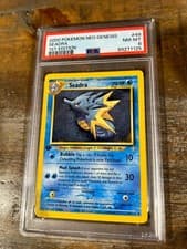 Pokemon 2000 Neo Genesis 1st Edition SEADRA #48 PSA 8 RARE