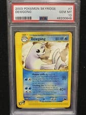 2003 Pokemon Skyridge Dewgong 7/144 PSA 10 Gem Mint