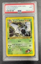 2000 Pokemon - 1st Edition Koga’s Golbat - Gym Challenge 46/132 PSA 9