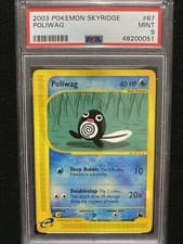 2003 Pokemon Skyridge Poliwag 87/144 PSA 9 Mint