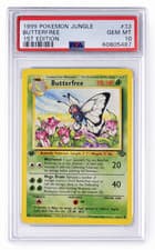PSA 10 1999 Pokemon 1st Edition Jungle Butterfree #33