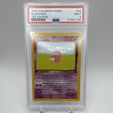 Slowpoke 55/62 Fossil 1st Edition Basic 50 HP Common Regular 1999 PSA 9 Pokémon