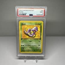 1st Edition Ekans 56/82 - Team Rocket - PSA 9 Mint