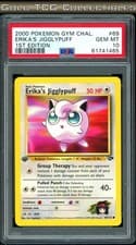 PSA 10 ⭐️ Pokemon Erika's Jigglypuff 69 Gym Challenge 1st Edition Vintage