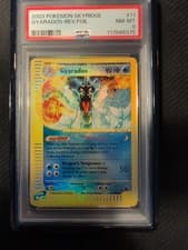 Gyarados 11/144 Skyridge Reverse Holo PSA 8 W/Guard