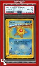 Skyridge 103 Staryu PSA 8