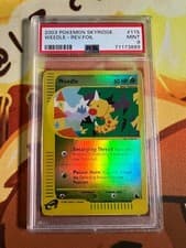 Pokemon tcg 2003 e reader skyridge weedle reverse foil	#115	PSA	9
