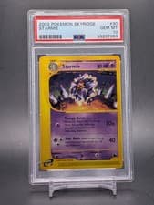 2003 Starmie Skyridge NON Holo Rare #30 PSA 10 POP 79