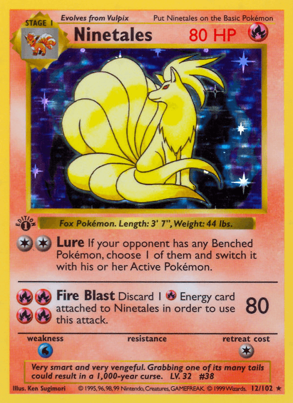 Ninetales — Base 12/102