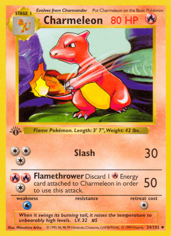 Charmeleon — Base 24/102