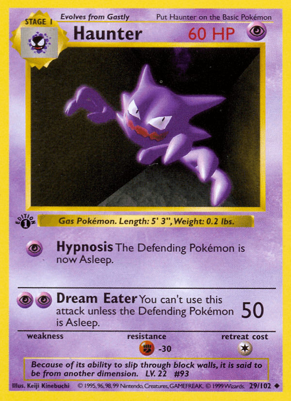 Haunter artwork — Base 29/102