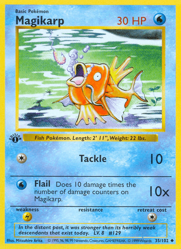 Magikarp — Base 35/102