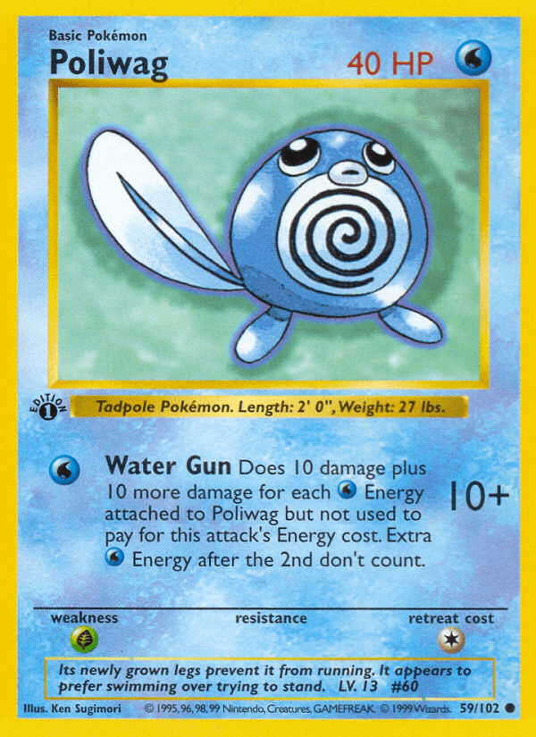 Poliwag — Base 59/102